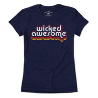 Wicked Awesome Retro T-Shirt - Chowdaheadz