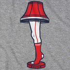 Boston Holiday Leg Lamp T-Shirt - Chowdaheadz