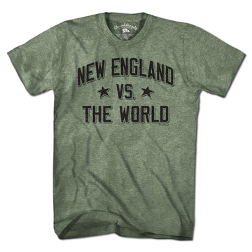 New England vs. The World T-Shirt - Chowdaheadz