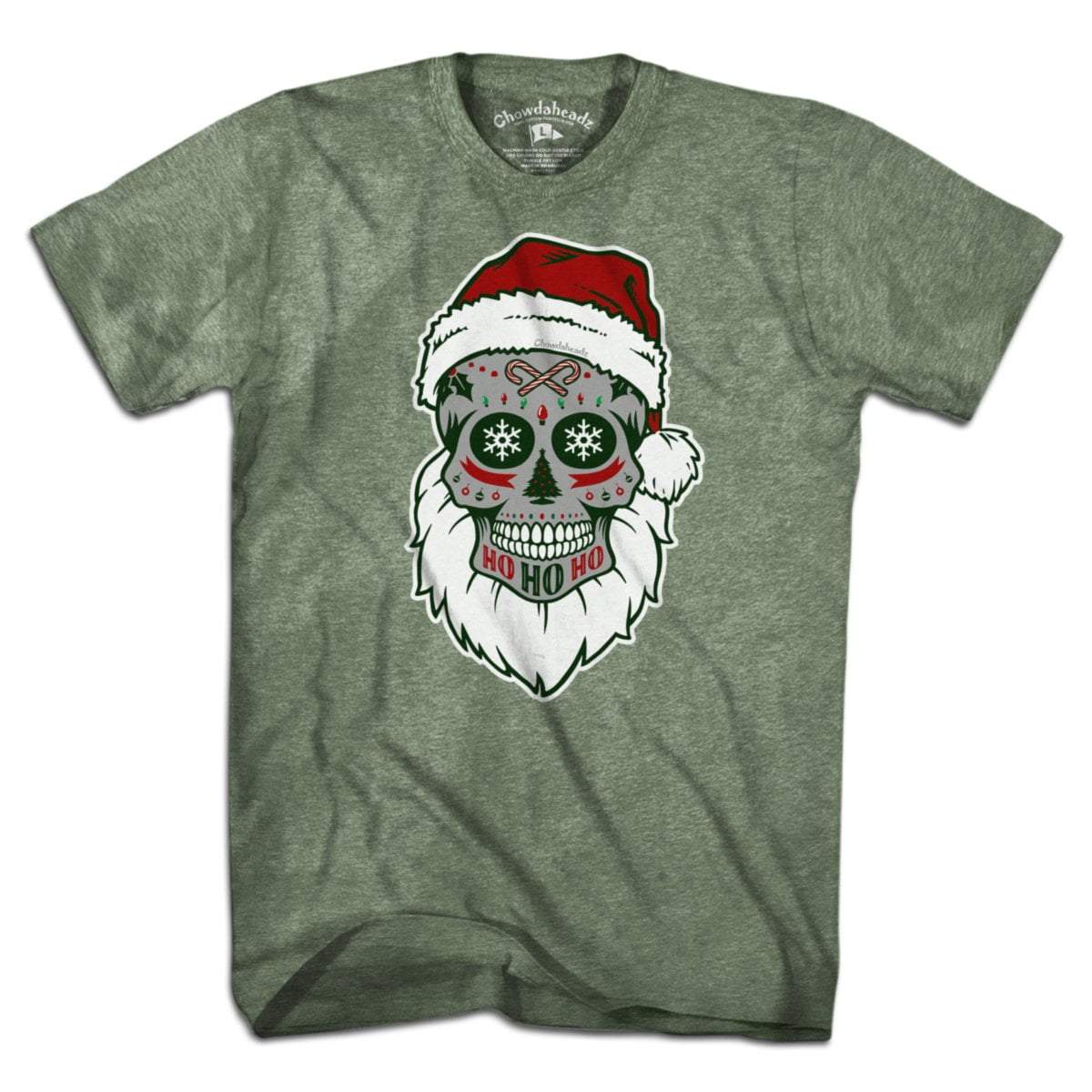 St. Nick Dead Head Holiday T-Shirt - Chowdaheadz