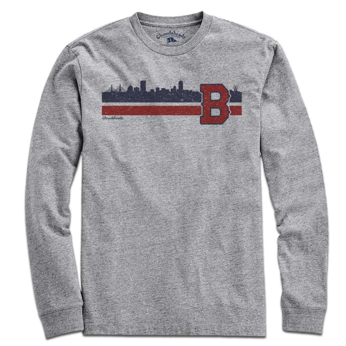 Boston B Baseball Sideline T-Shirt - Chowdaheadz