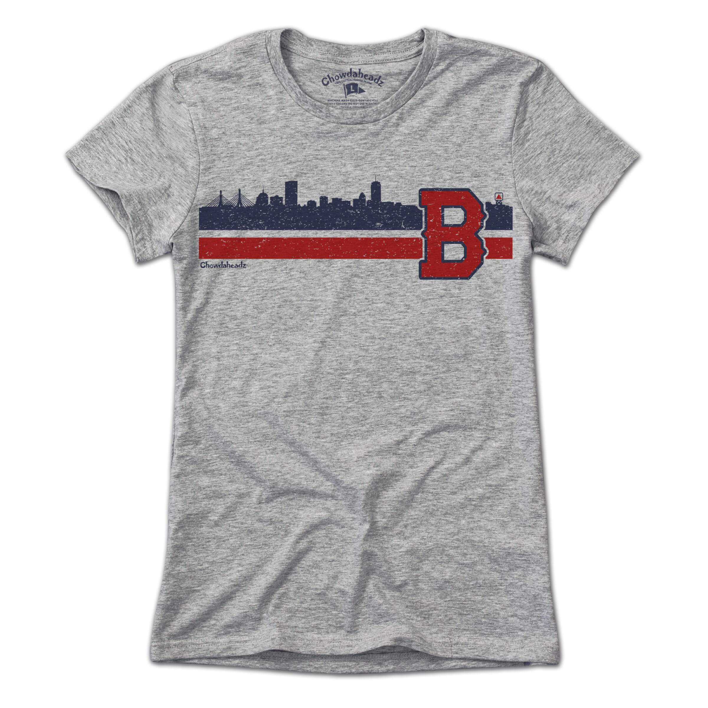 Boston B Baseball Sideline T-Shirt - Chowdaheadz