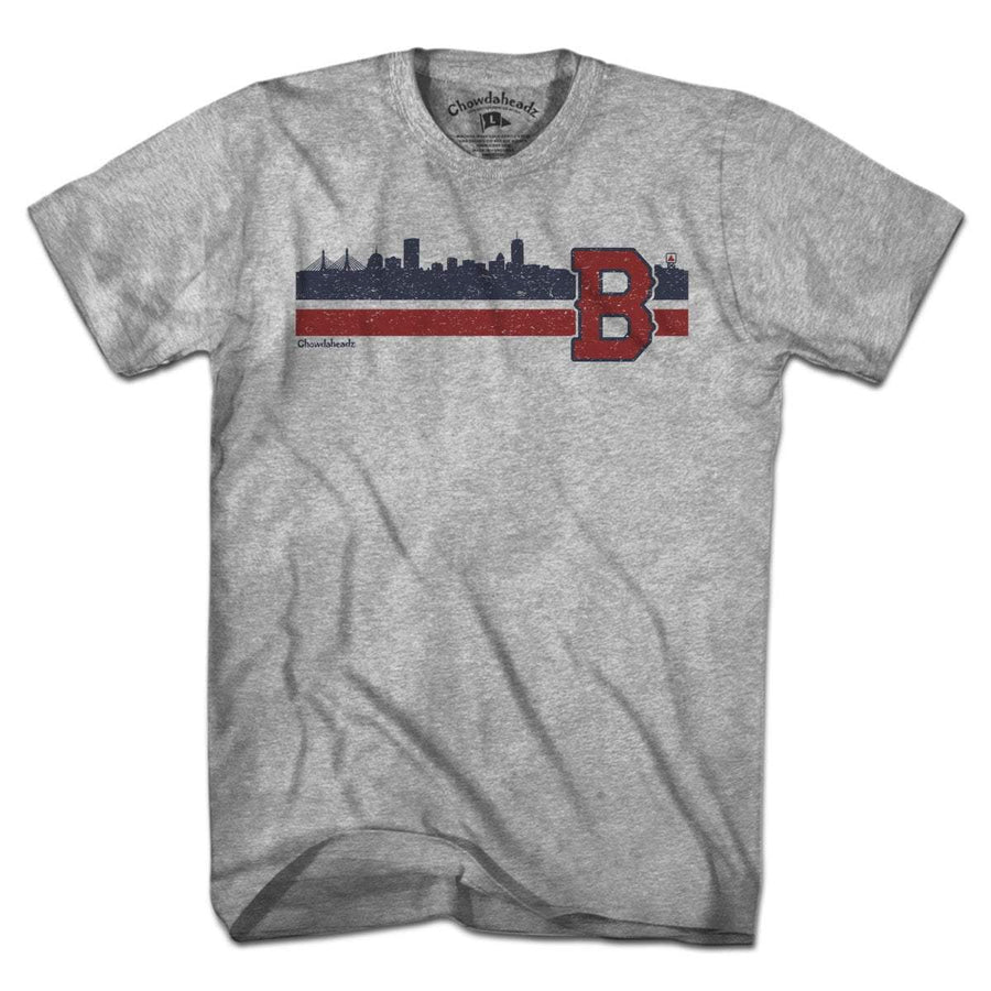 Boston B Baseball Sideline T-Shirt - Chowdaheadz