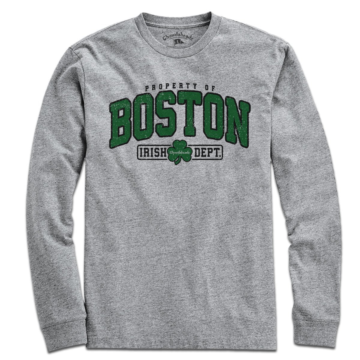 Property of Boston Irish Dept. T-Shirt - Chowdaheadz