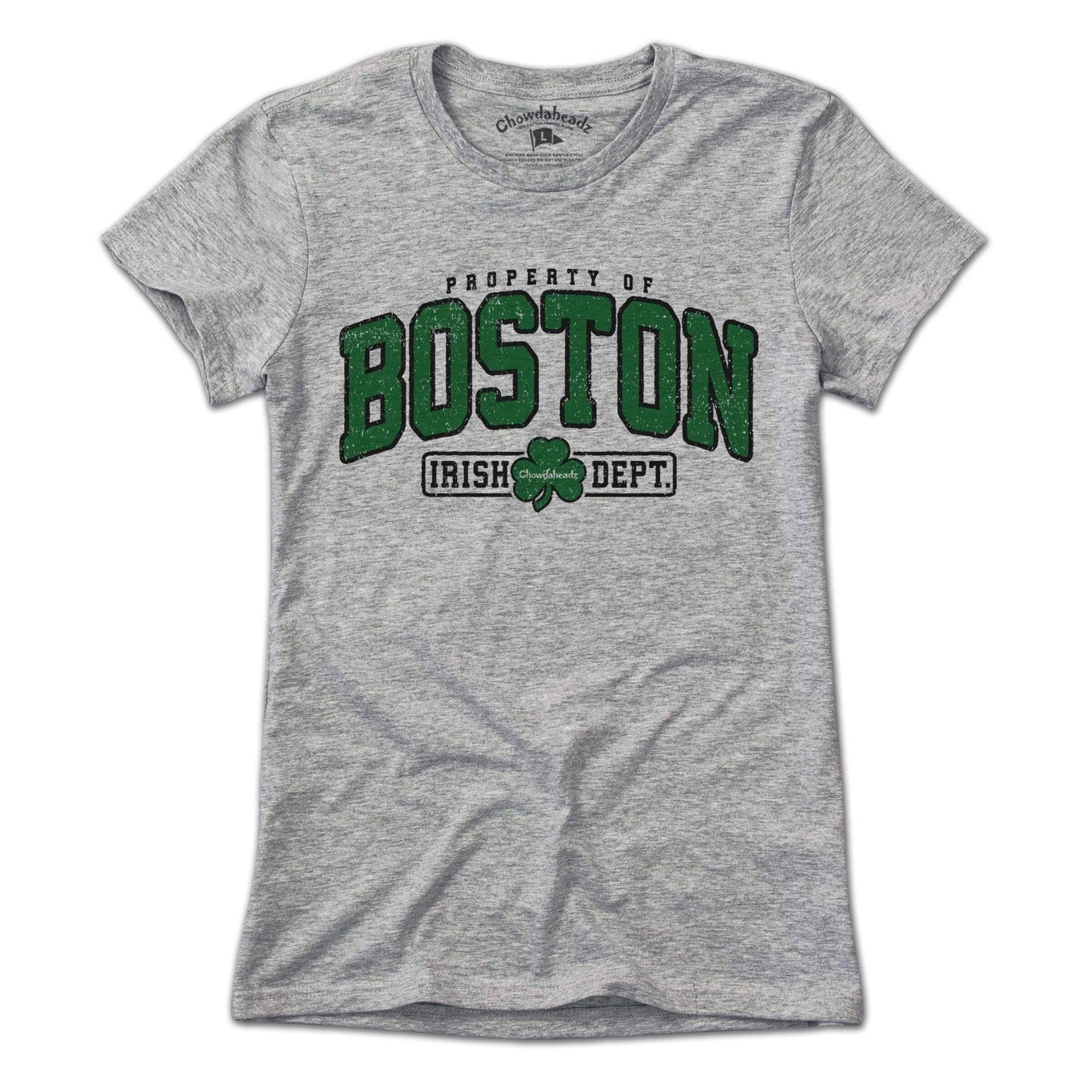 Property of Boston Irish Dept. T-Shirt - Chowdaheadz