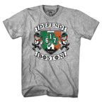 Defend Boston Shamrock Shield T-Shirt - Chowdaheadz