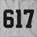 Boston 617 Block Hoodie - Chowdaheadz