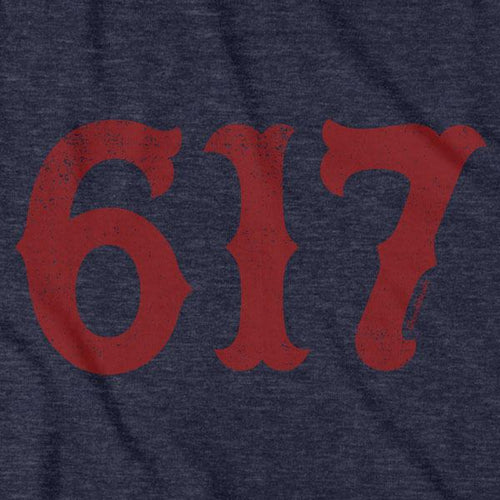 Boston 617 Team Spirit T-Shirt - Chowdaheadz