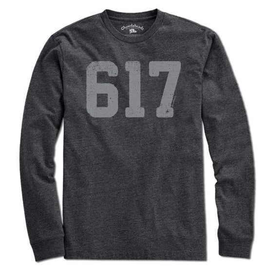 Boston 617 Block T-shirt – Chowdaheadz