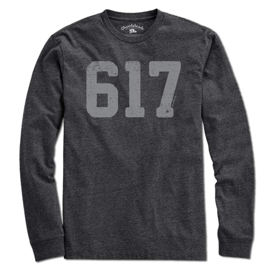 Boston 617 Block T-shirt – Chowdaheadz