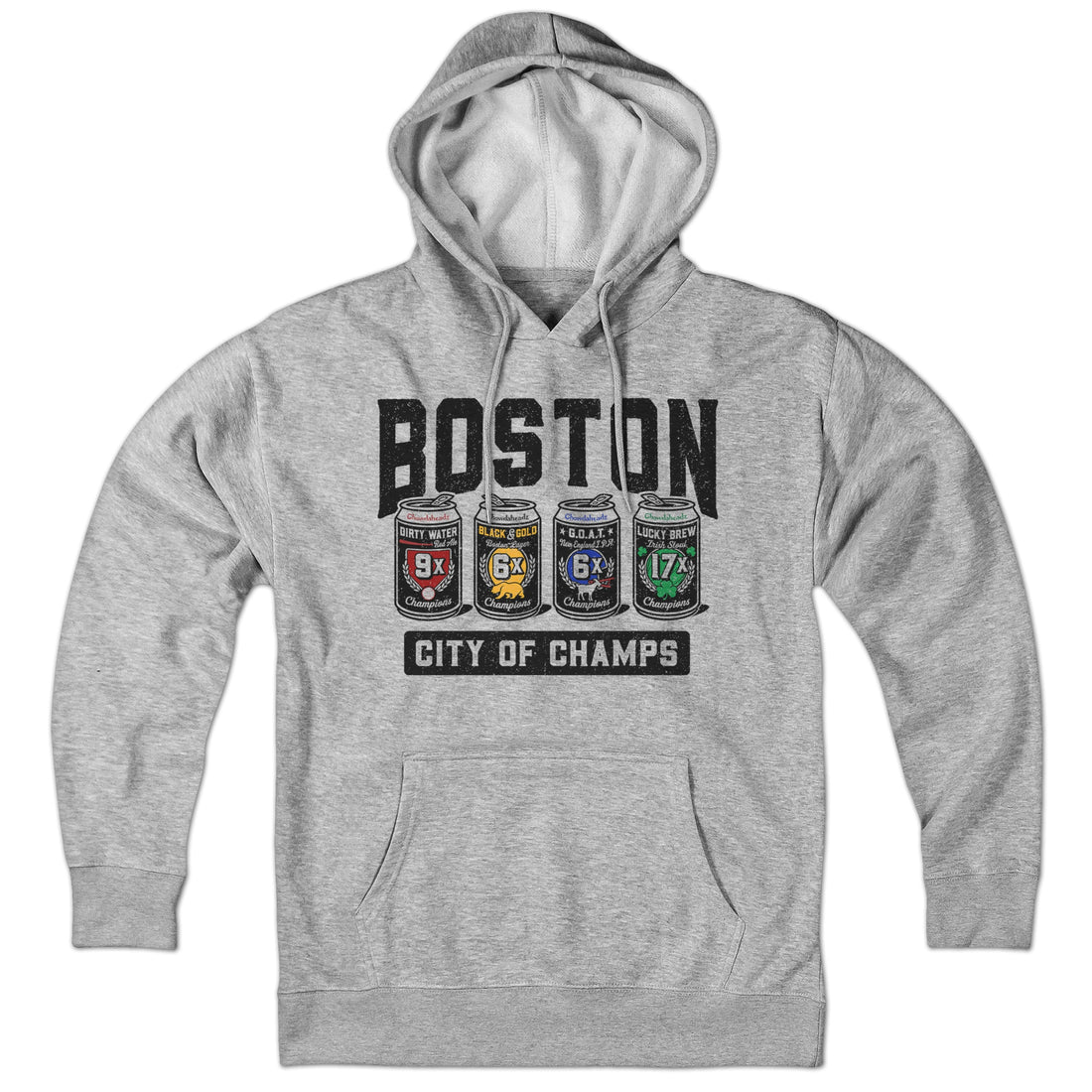 Boston 4 Pack Champions Hoodie - Chowdaheadz
