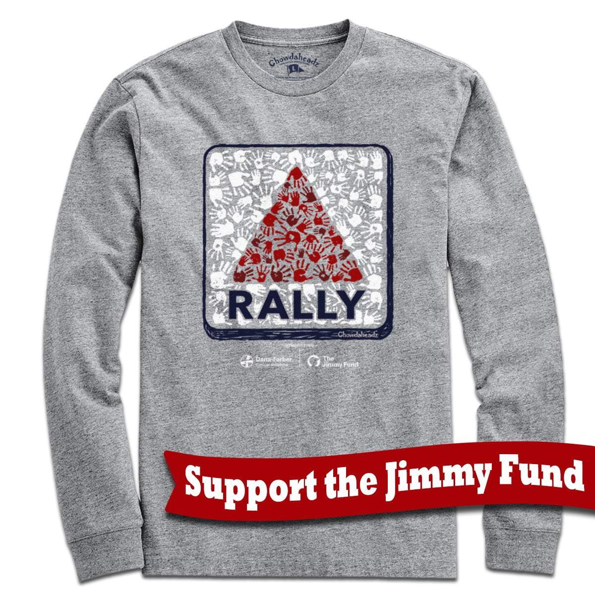 Jimmy Fund Rally Sign T-Shirt - Chowdaheadz