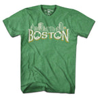Boston Irish Skyline T-Shirt - Chowdaheadz