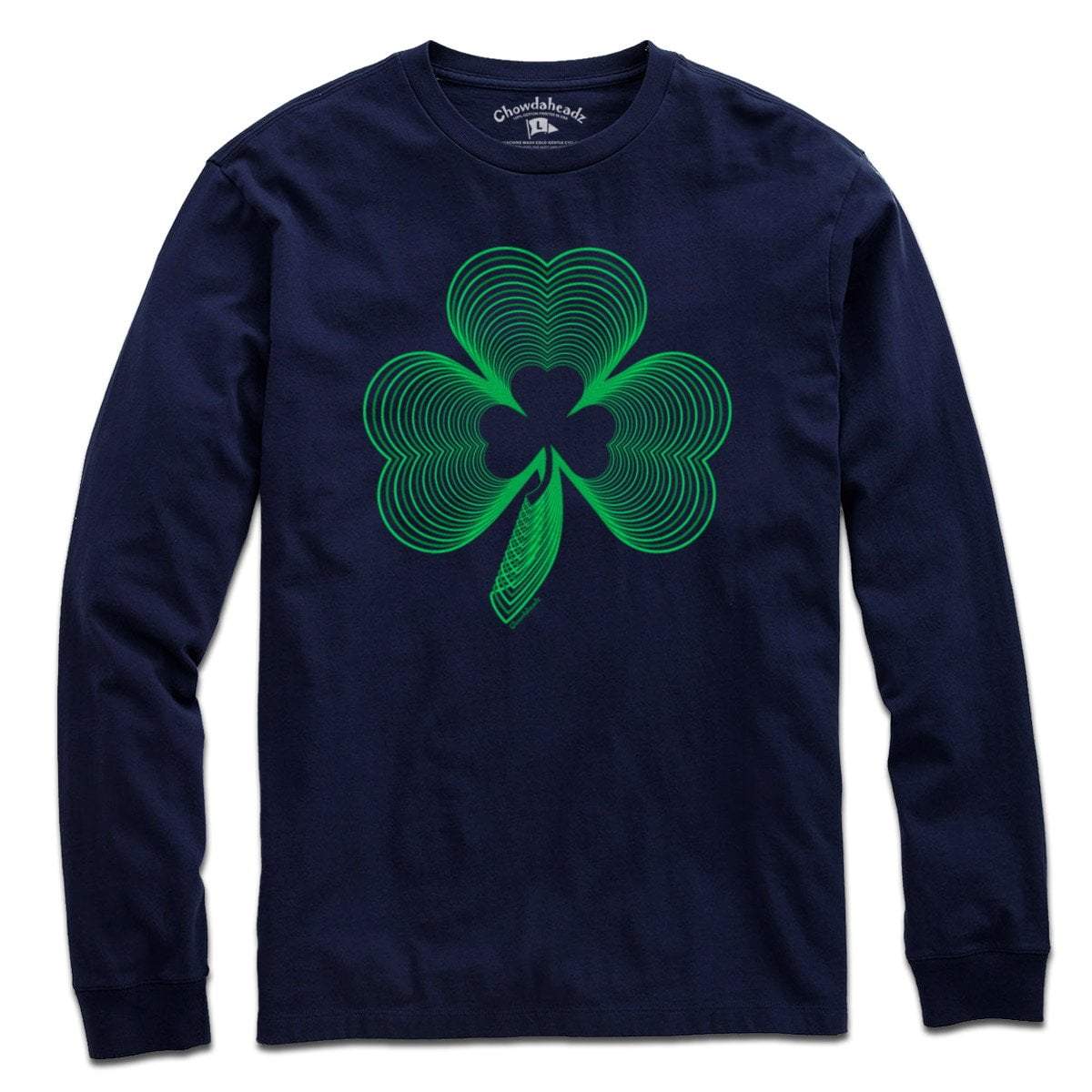 Neon Irish Shamrock T-Shirt - Chowdaheadz