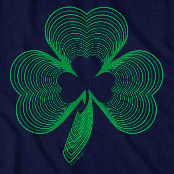Neon Irish Shamrock T-Shirt - Chowdaheadz
