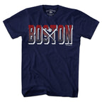 Tall Block Boston Baseball T-Shirt - Chowdaheadz
