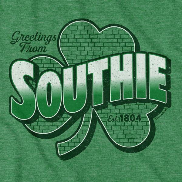 Greetings From Southie T-Shirt - Chowdaheadz