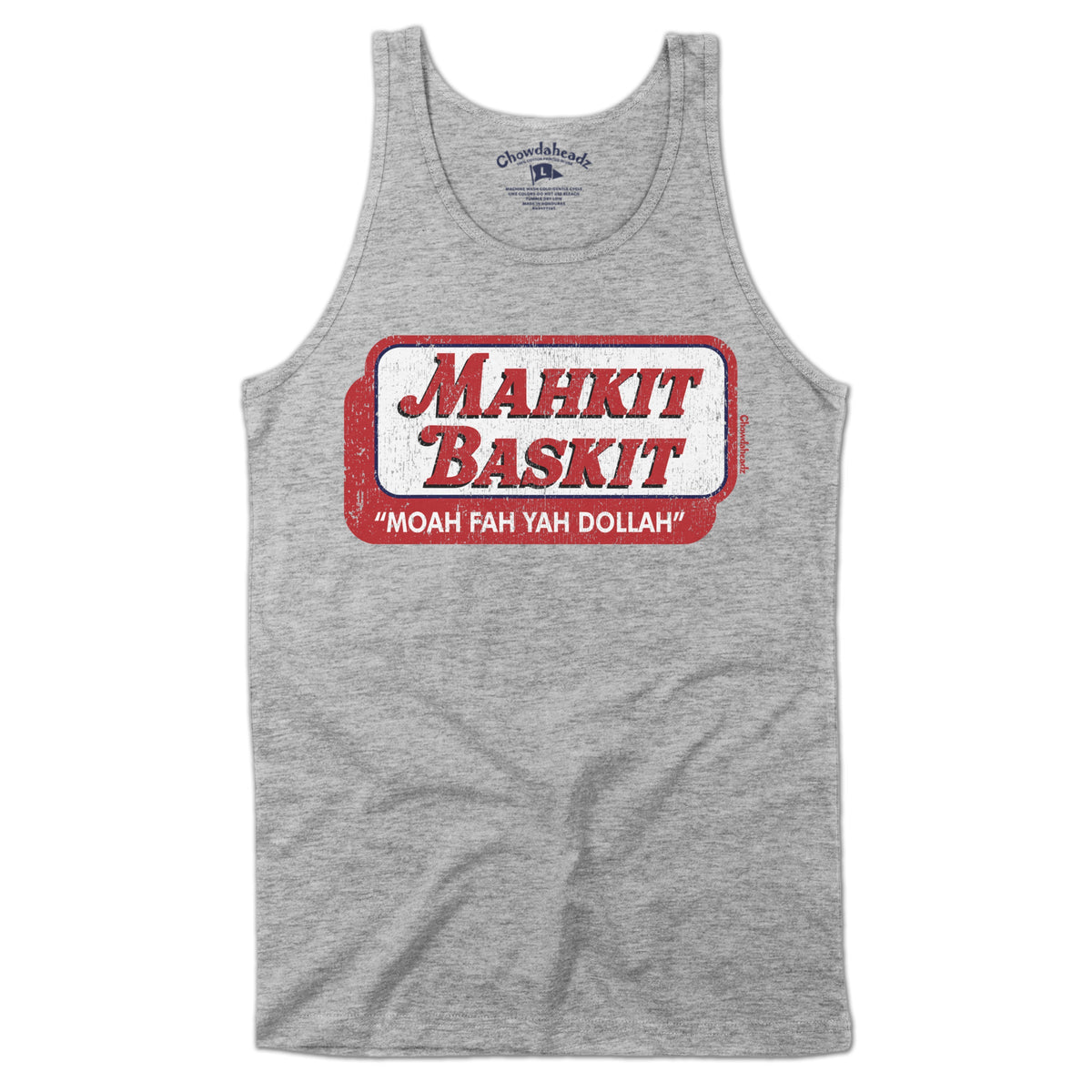 Mahkit Baskit Men's Tank Top - Chowdaheadz