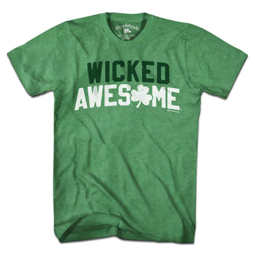 Wicked Awesome Shamrock Arch T-Shirt - Chowdaheadz
