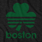 Boston Retro Shamrock Green Line T-Shirt - Chowdaheadz