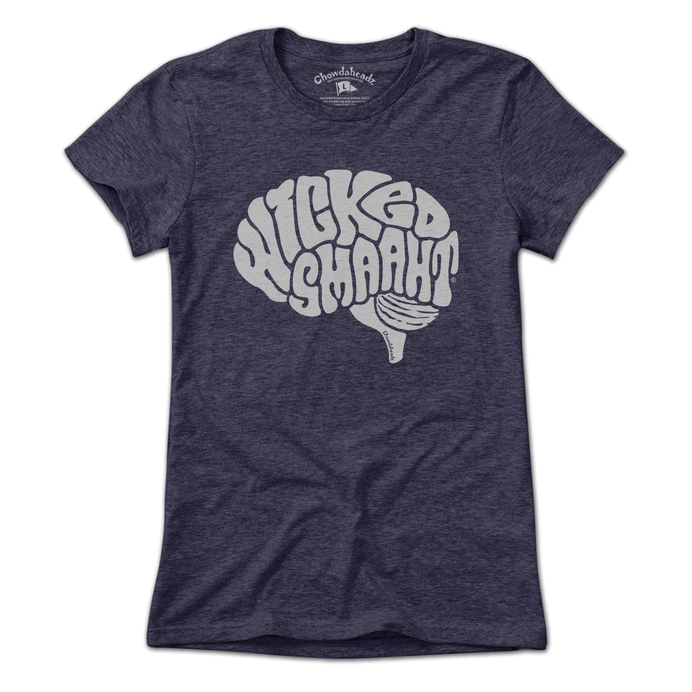 Wicked Smaaht Brain T-Shirt - Chowdaheadz
