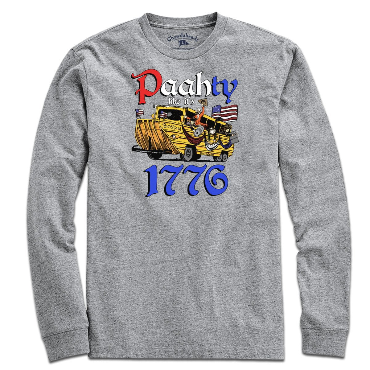 Paahty Like It’s 1776 t-shirt in alternate colorway — July 4th Boston gift