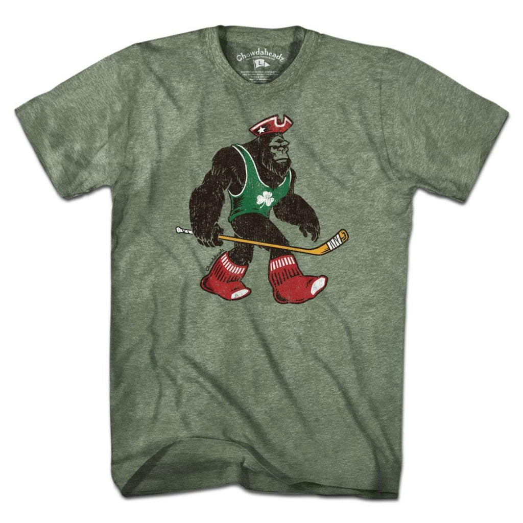 Massquatch T-Shirt — tee flat lay