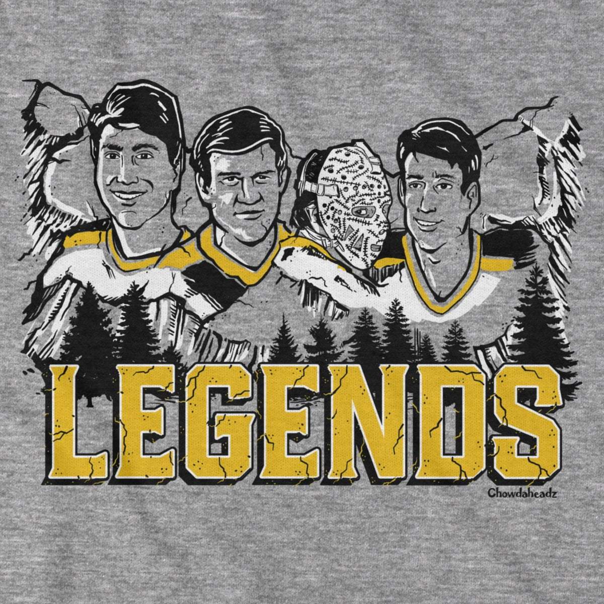 Boston Hockey Legends T-Shirt - Chowdaheadz