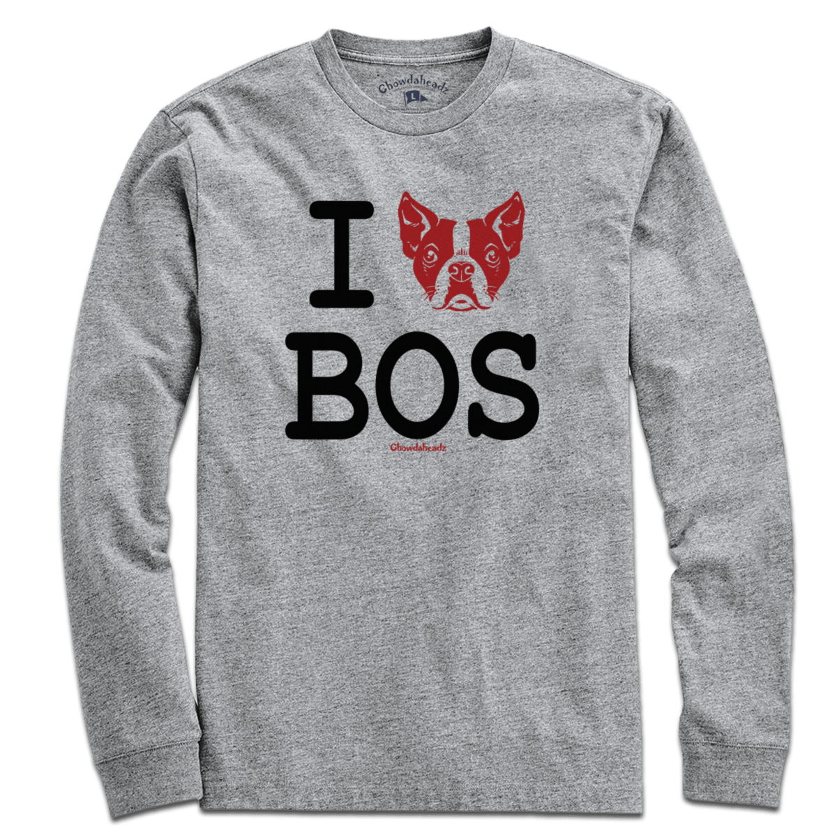 I Heart BOS Terrier T-Shirt - Chowdaheadz