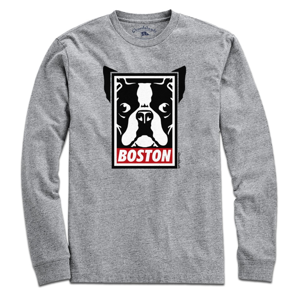 Boston Terrier Frame T-Shirt - Chowdaheadz