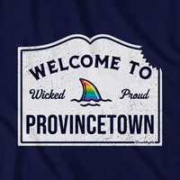 Welcome to Provincetown T-Shirt - Chowdaheadz