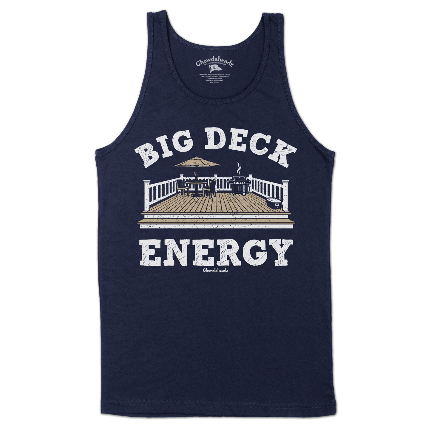 Big Deck Energy Men's Tank Top - Chowdaheadz