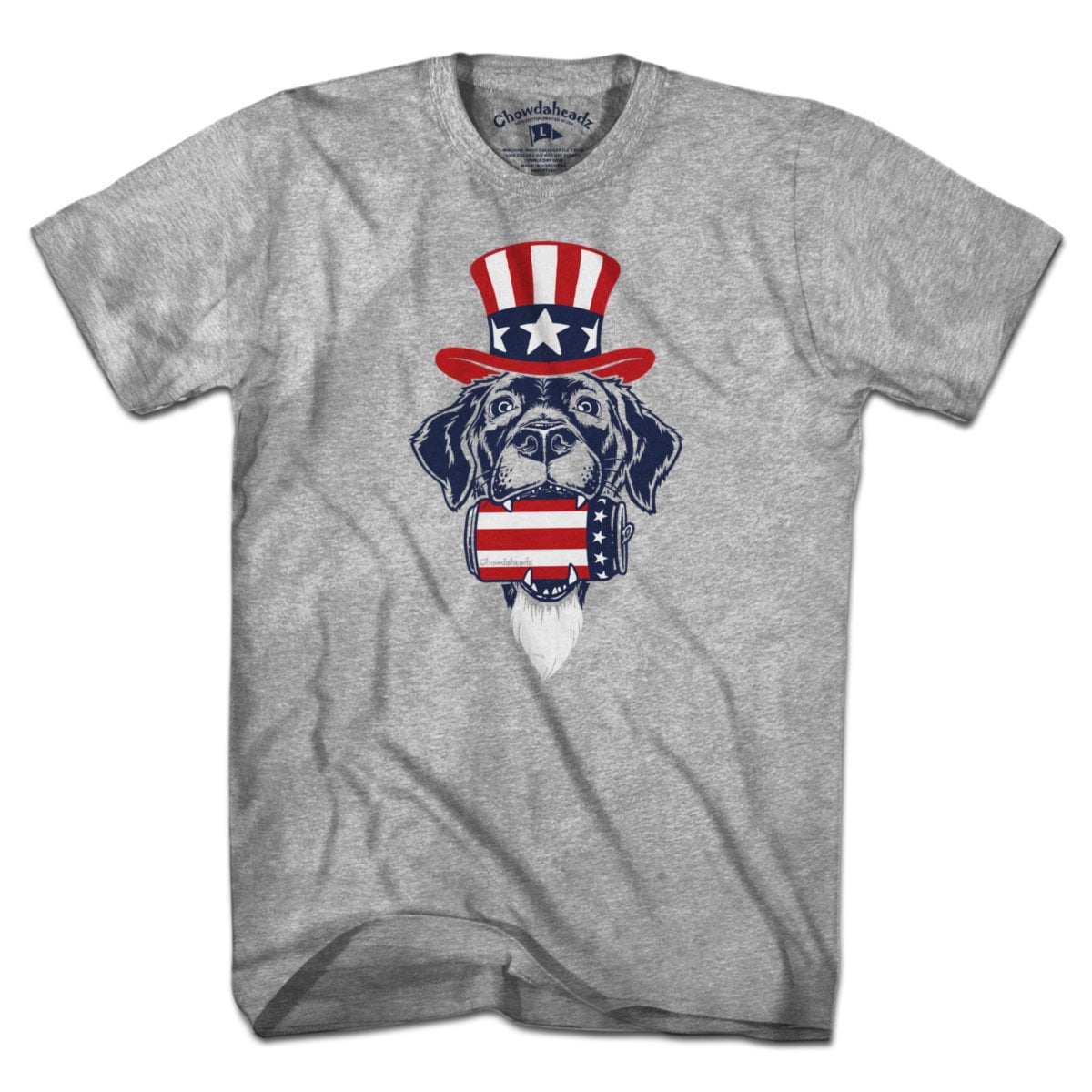 Patriotic Pup T-Shirt - Chowdaheadz