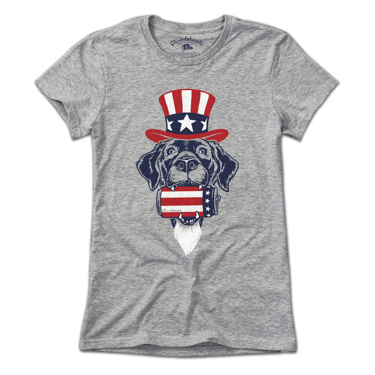Patriotic Pup T-Shirt - Chowdaheadz