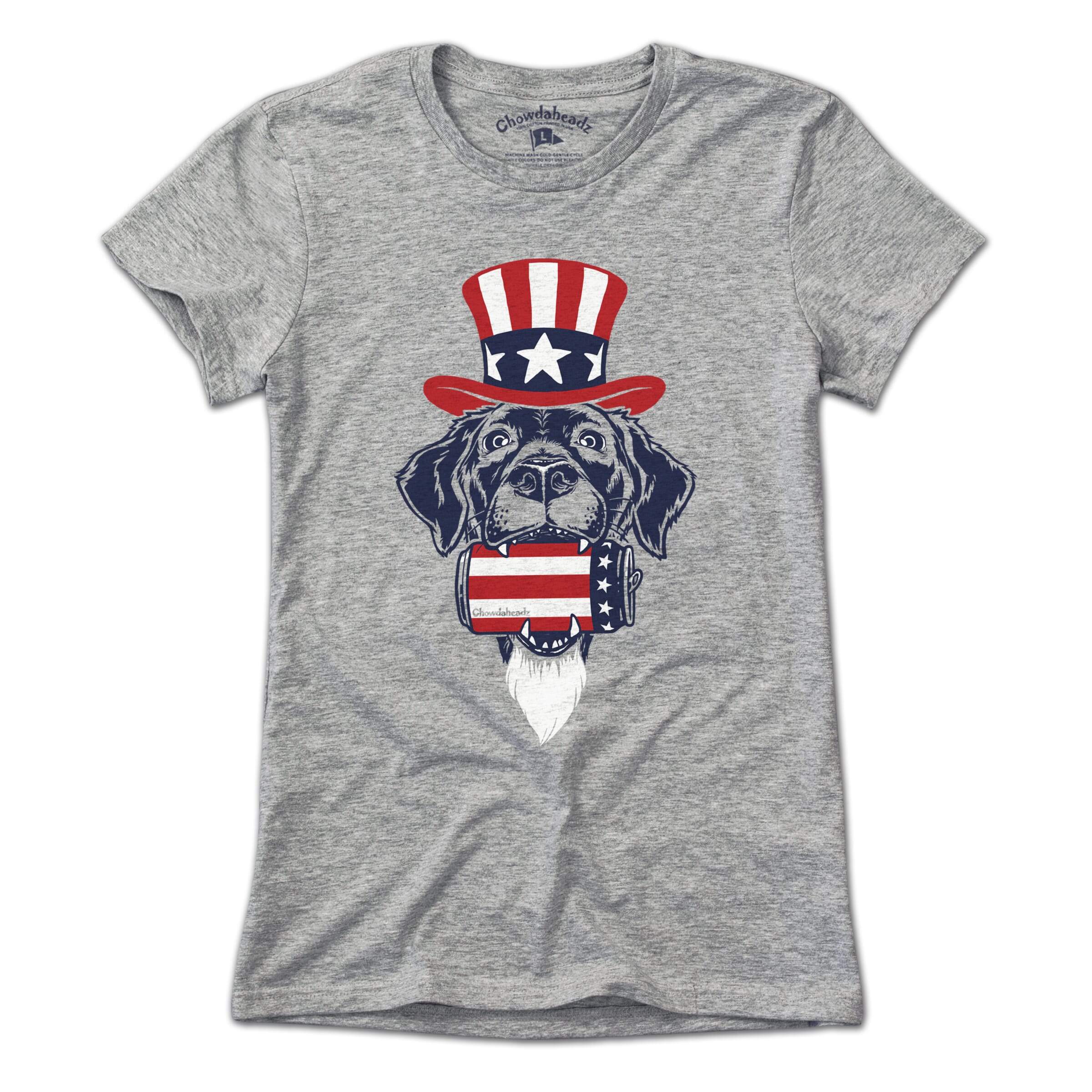 Patriotic Pup T-Shirt - Chowdaheadz