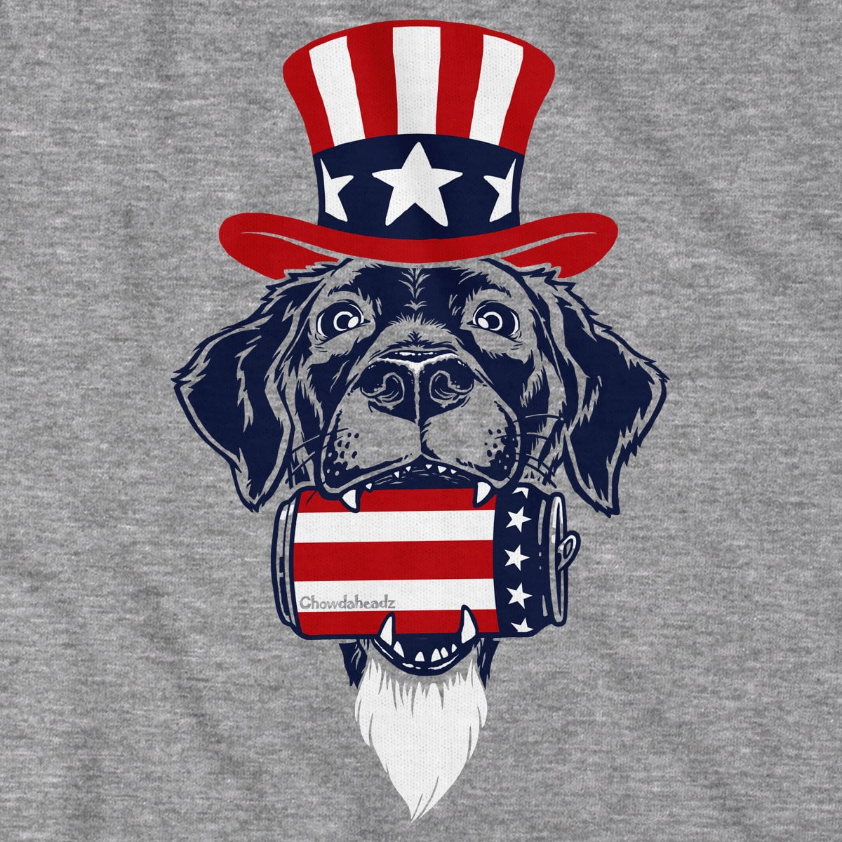 Patriotic Pup T-Shirt - Chowdaheadz