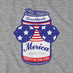 Patriotic Beer Can T-Shirt - Chowdaheadz