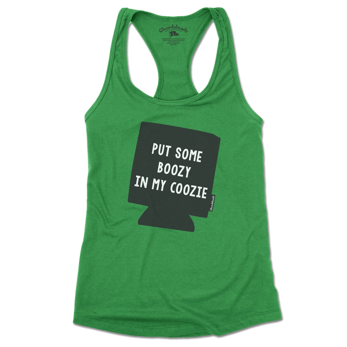 Put Some Boozy In My Coozie  Women's Tank Top (6 Colors) - Chowdaheadz