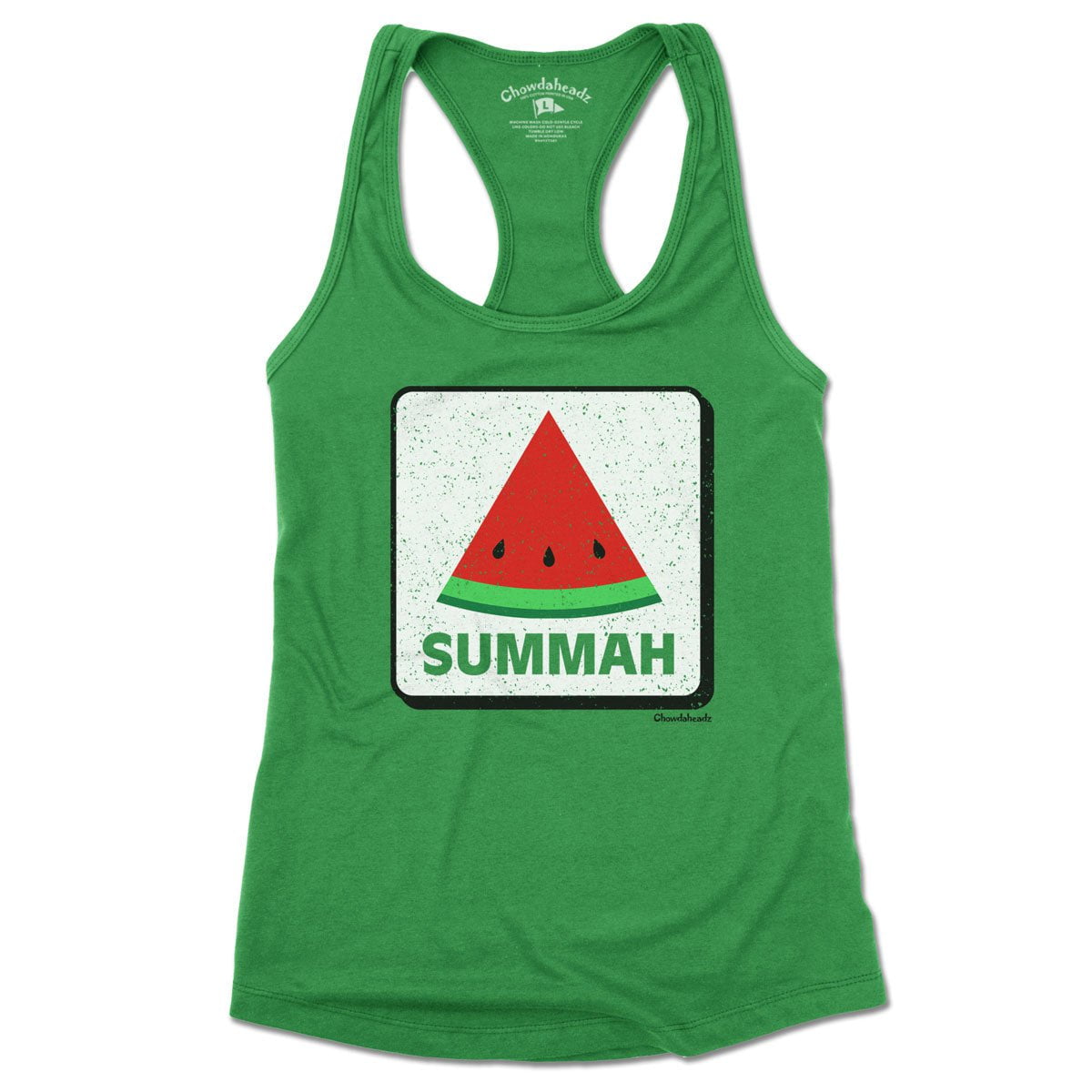 Watermelon Summah Sign Women's Tank Top - Chowdaheadz
