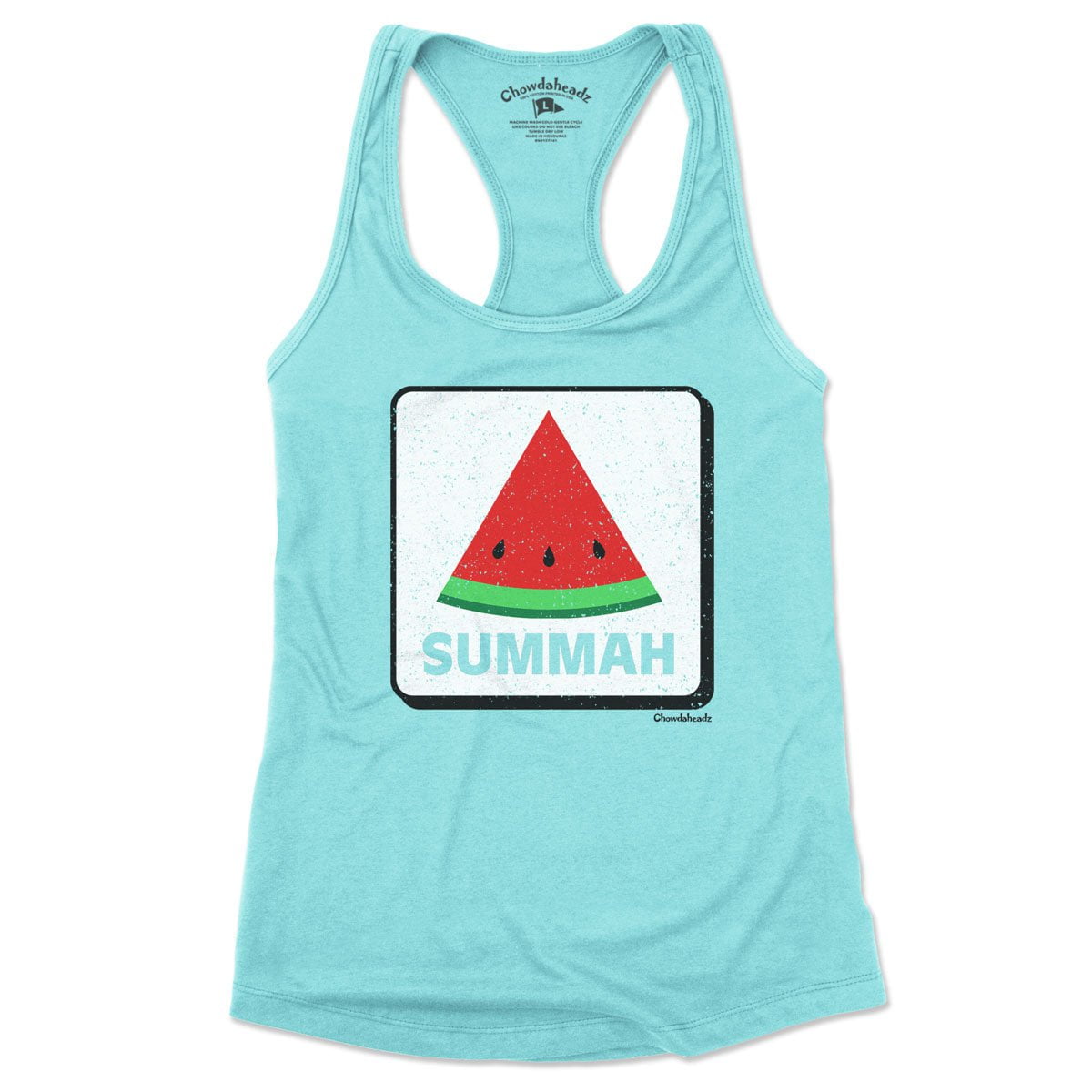 Watermelon Summah Sign Women's Tank Top - Chowdaheadz
