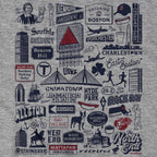 Boston Tourist Attraction T-Shirt - Chowdaheadz
