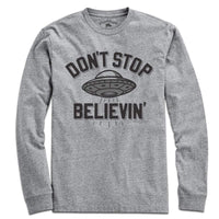 Don't Stop Believin' UFO T-Shirt - Chowdaheadz