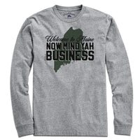 Maine Mind Yah Business T-Shirt - Chowdaheadz