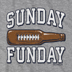 Sunday Funday Footbottle T-Shirt - Chowdaheadz