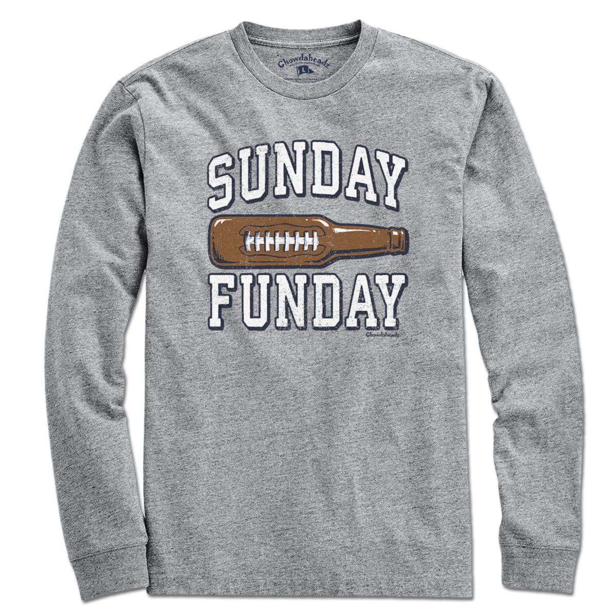 Sunday Funday Footbottle T-Shirt - Chowdaheadz