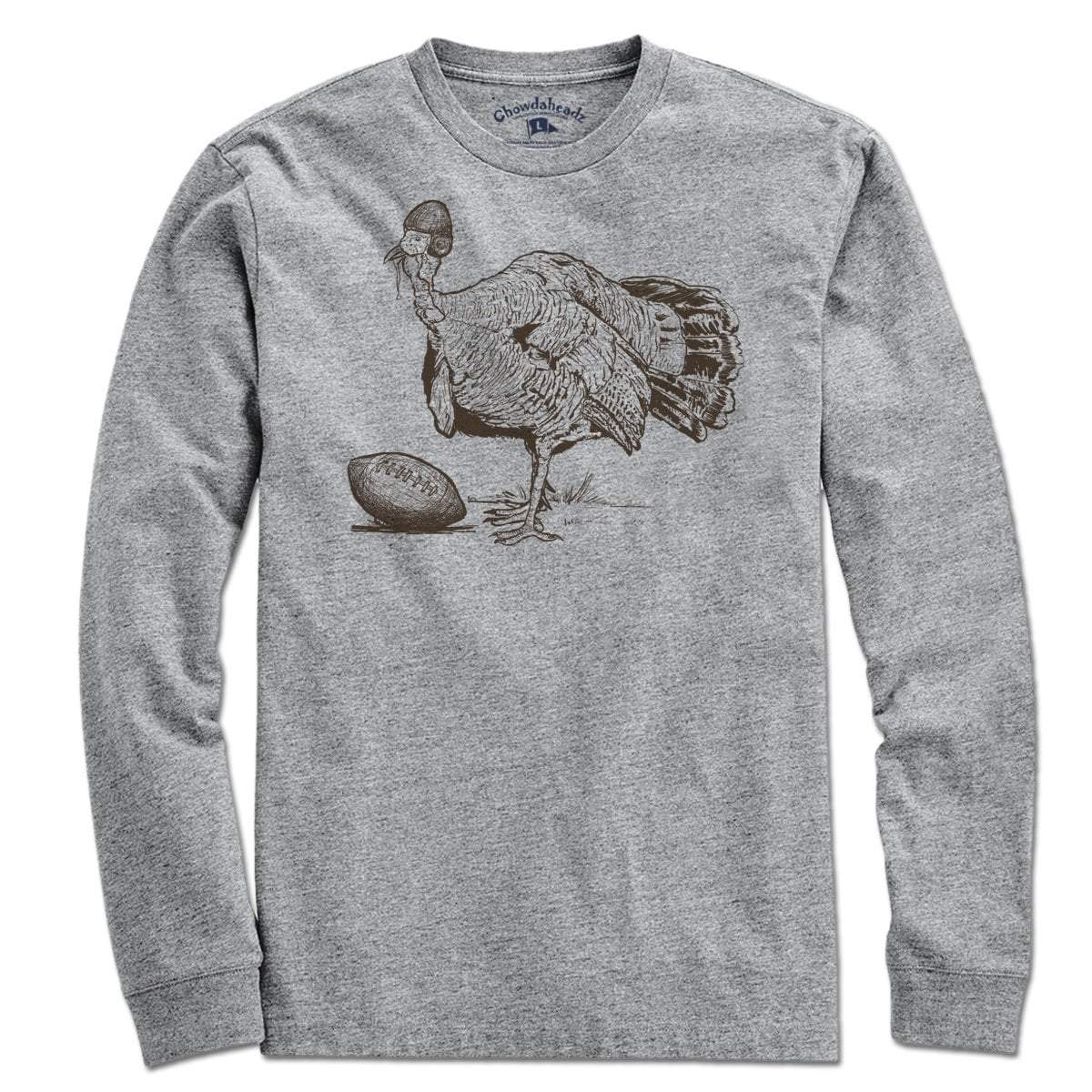 Turkey Football T-Shirt - Chowdaheadz