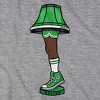 Boston Basketball Holiday Leg Lamp T-Shirt - Chowdaheadz