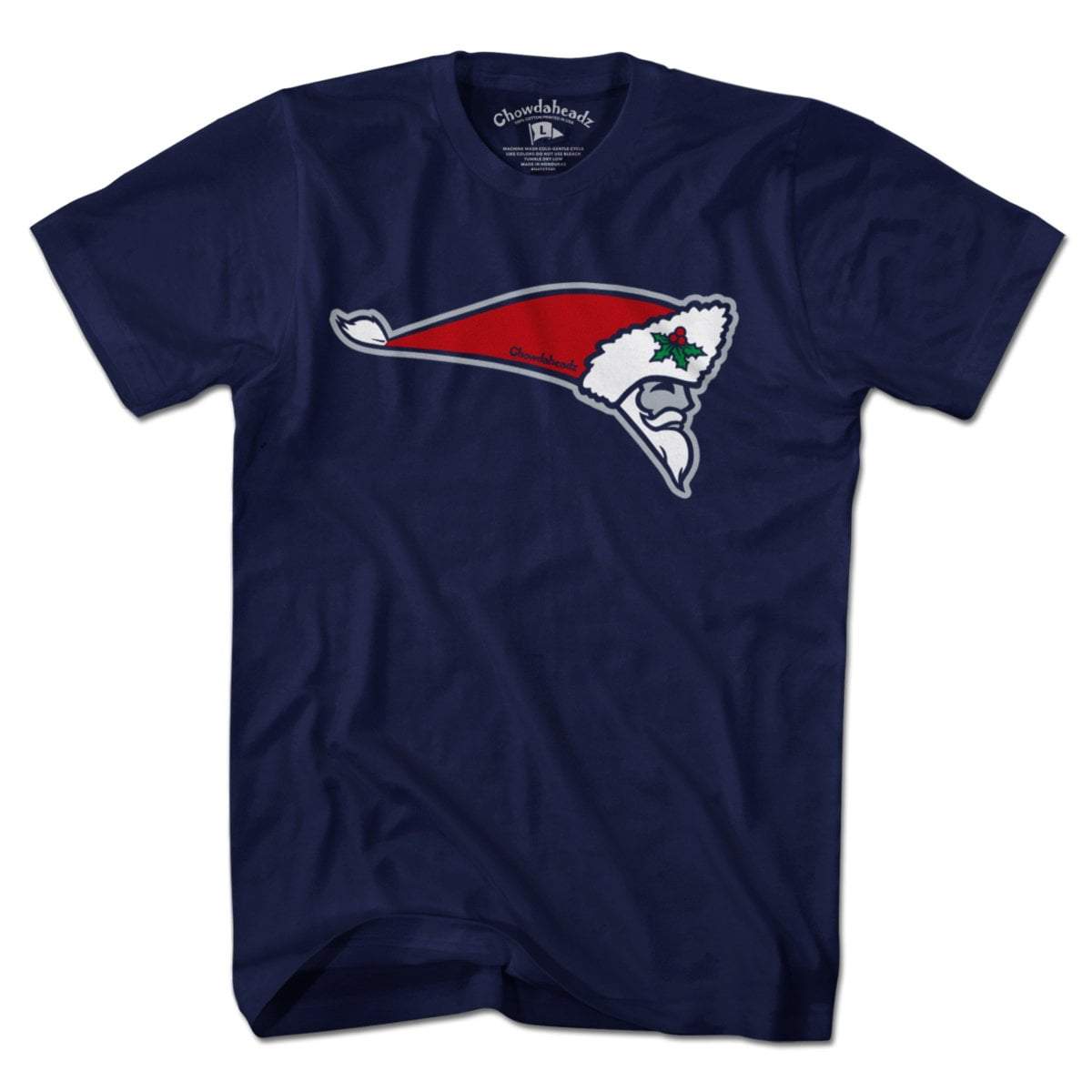 Flying Santa Logo T-Shirt - Chowdaheadz