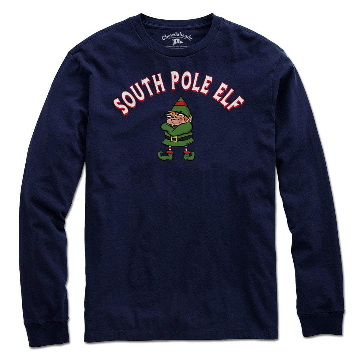 South Pole Elf T-shirt - Chowdaheadz