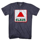 CLAUS Santa Hat Sign T-Shirt - Chowdaheadz